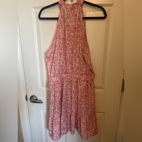 Gevomir Womens Halter Boho Floral Dress - Picture 4 of 5